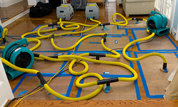 Professional Burst Pipe Water Damage technician working in Amawalk, NY